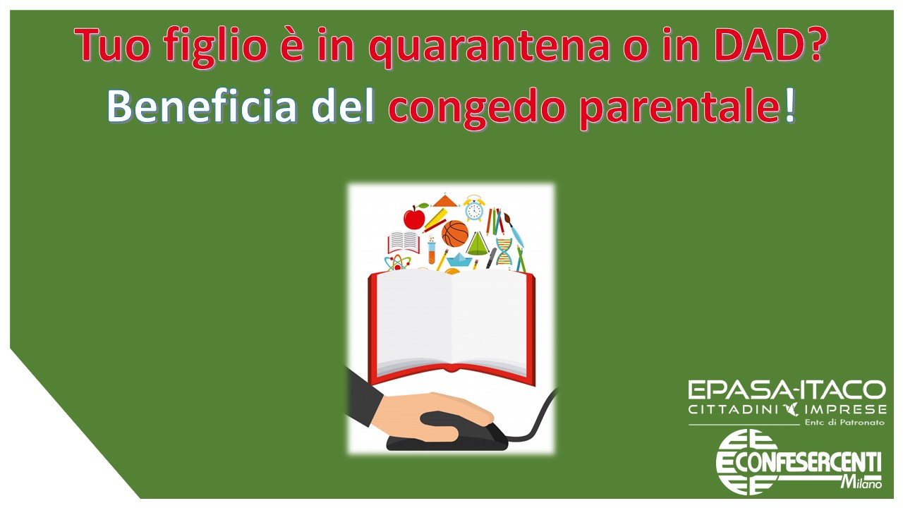 Tuo figlio è in quarantena o in dad? Beneficia del congedo parentale!